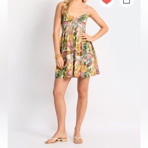 Roxy Floral Mini Dress - Multicolor